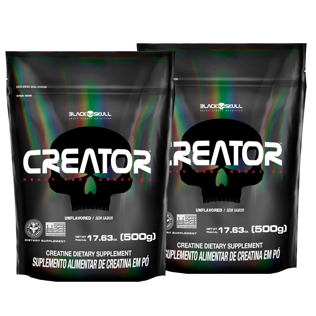 Combo creatina creator 2 unidades 500g
