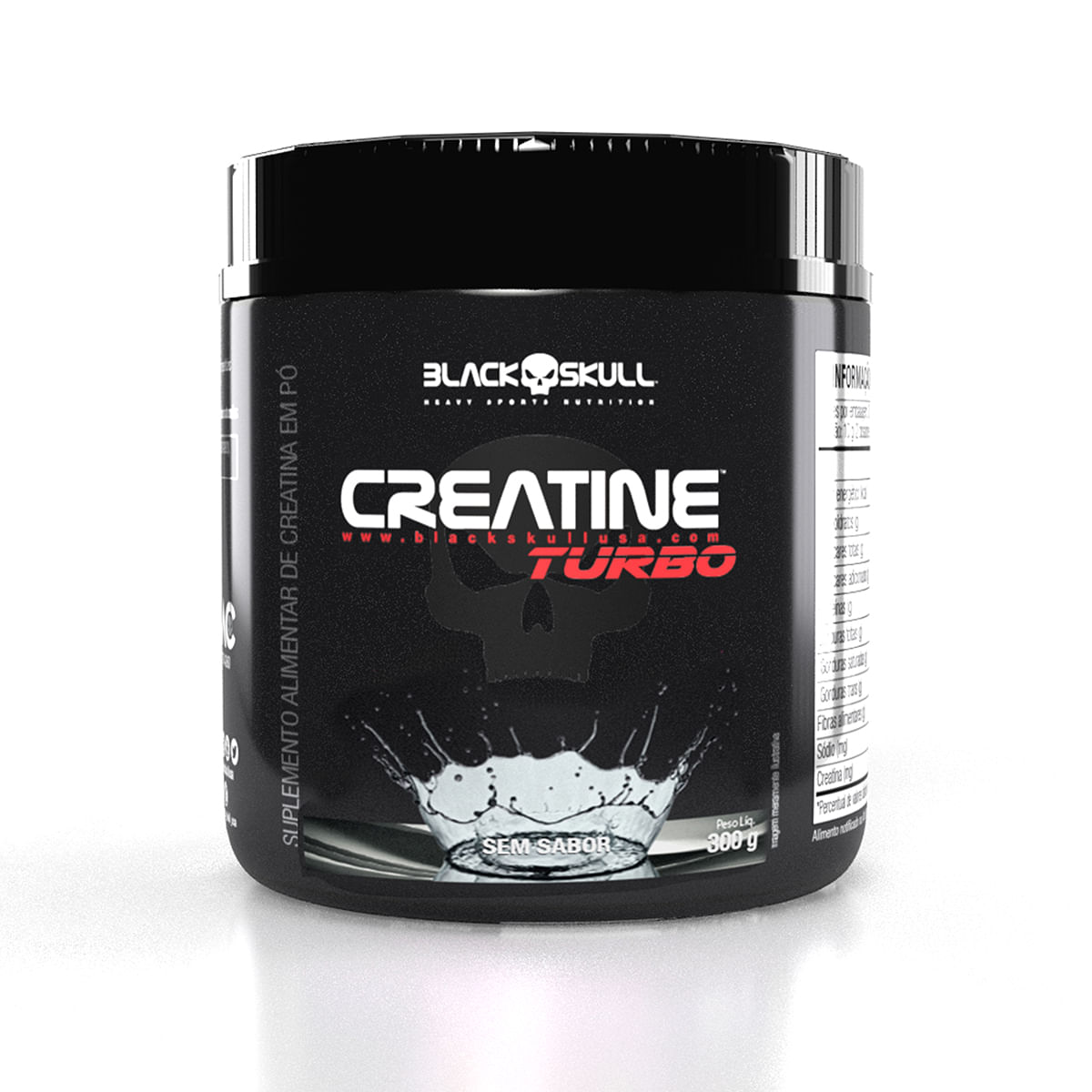 Creatine turbo - 300g - black skull creatine turbo 300g